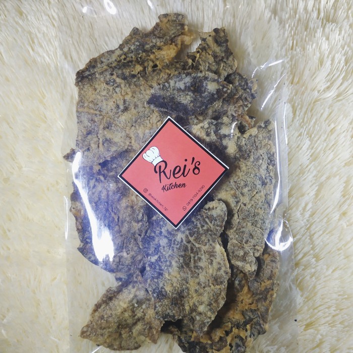 

Terlaris ✨ -Keripik paru sapi Rei's Kitchen 100 gram2.2.23