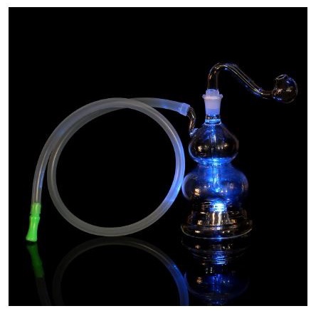 NS 140mm New led Light Pipe Water Glass Bottle dymstore