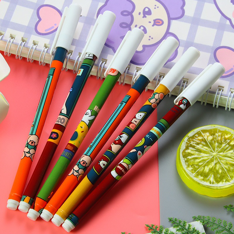 

Gannise 6pcs Pena Pulpen Pen Tinta Gel Cair GN-ST0325