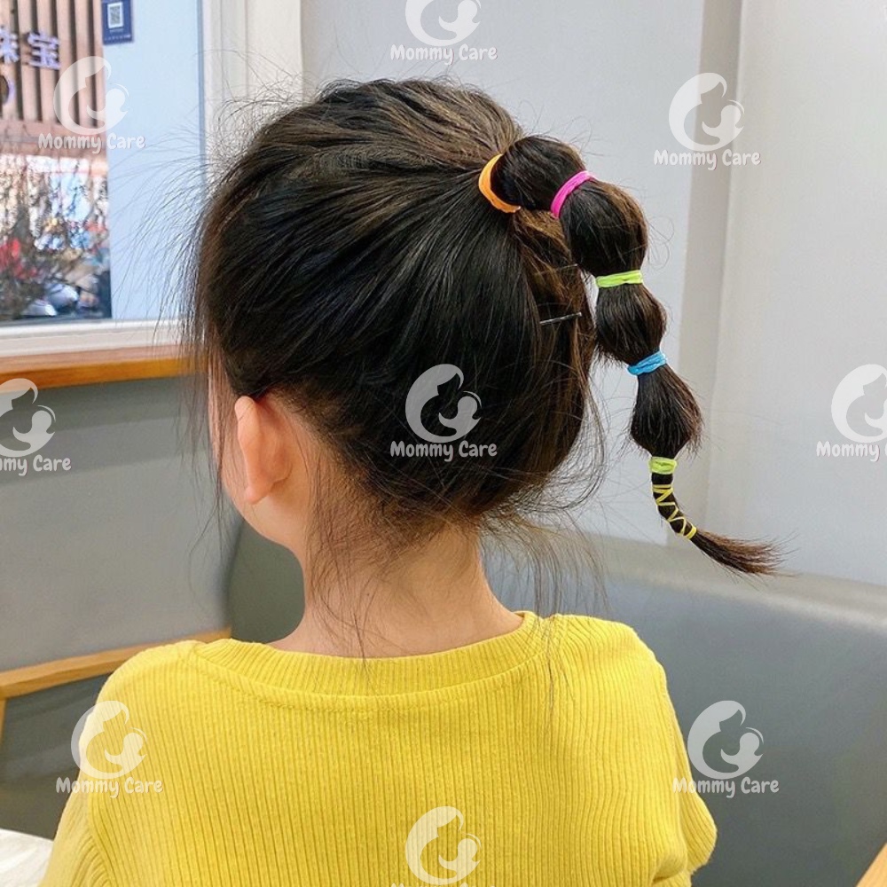 MOMMYCARE IKAT RAMBUT KARET KARET JEPANG ELASTIS WARNA WARNI