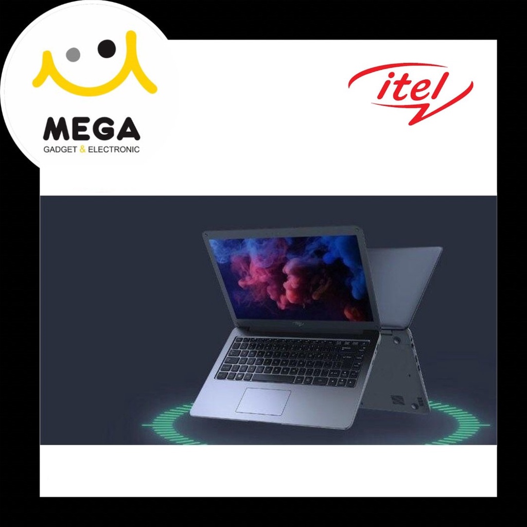 Itel Laptop Able 1 14&quot; Intel Celeron N3350 4GB + 1TB Garansi Resmi Itel Indonesia