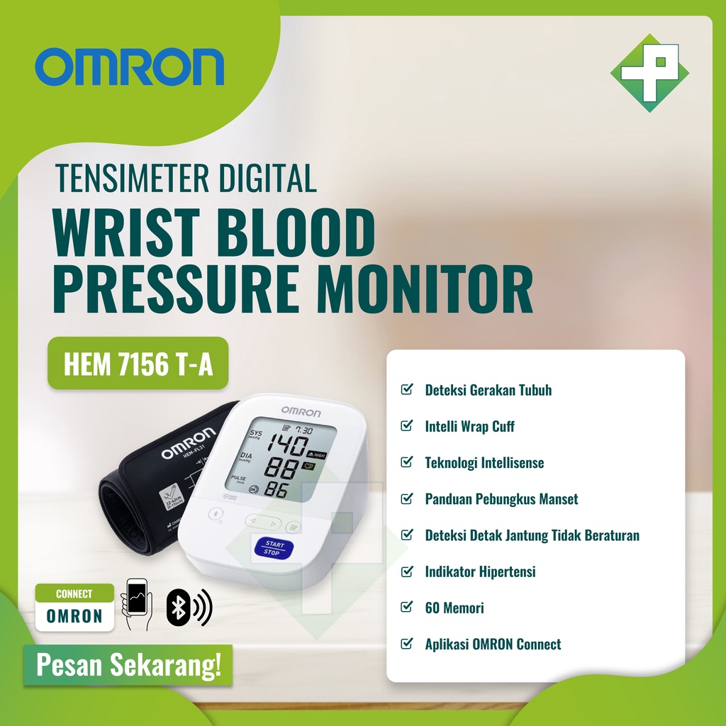 Tensimeter Digital Omron HEM 7156T-A Tensimeter Digital + Connect Bluetooth