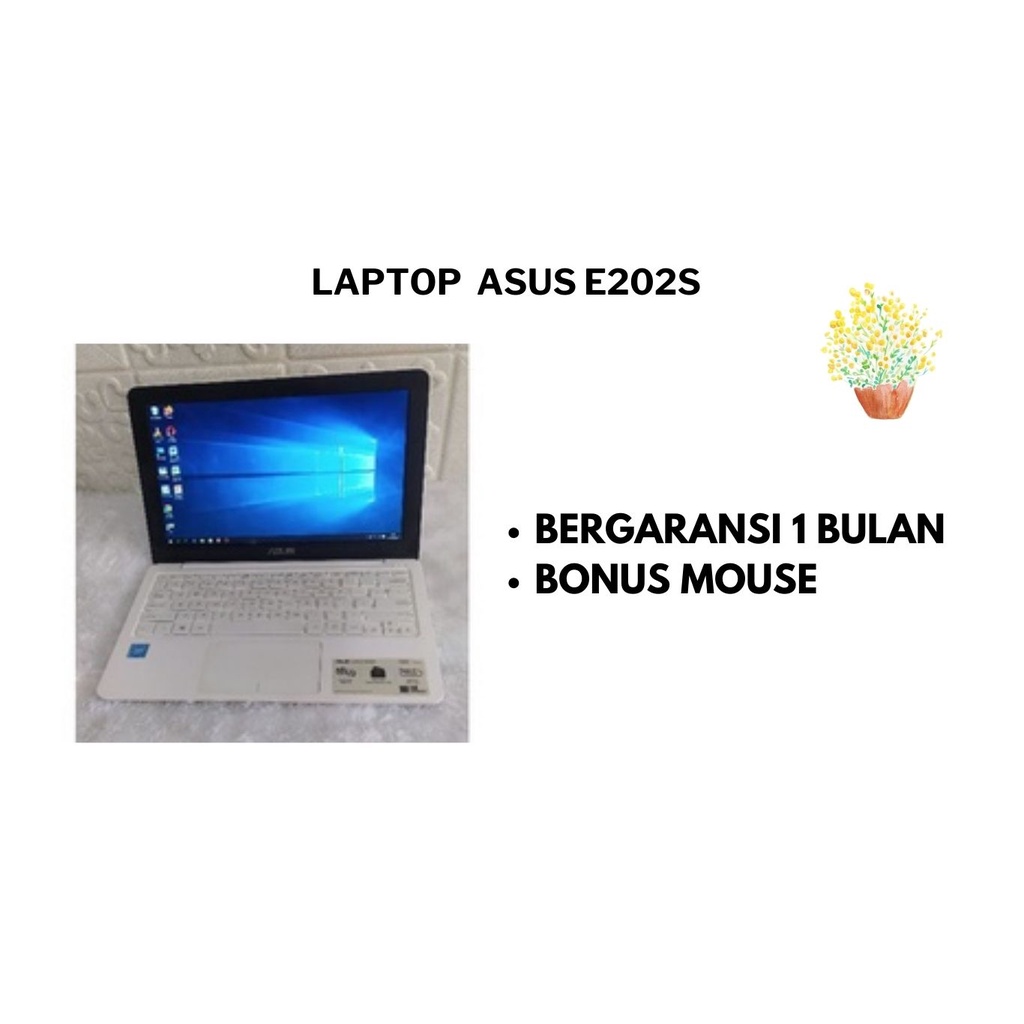 NOTEBOOK ASUS E202S,NOTEBOOK BEKAS ASUS,NOTEBOOK LAYAR 12 INCH,LAPTOP BEKAS MURAH,LAPTOP SECOND BERK