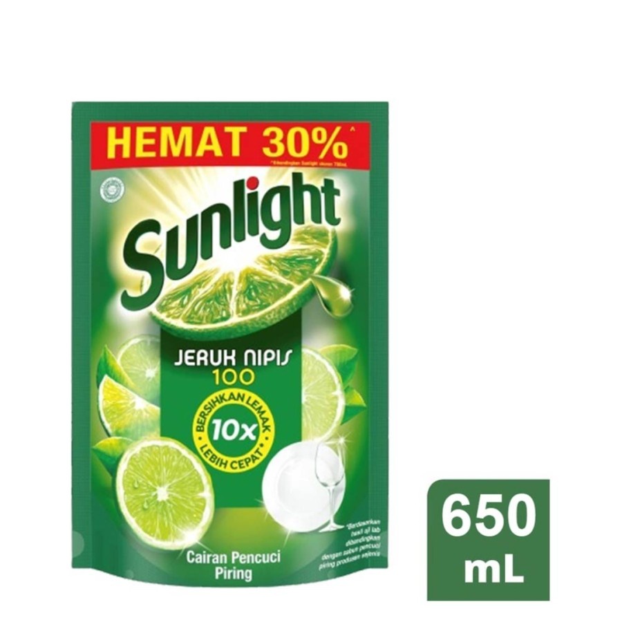 SUNLIGHT REFILL JERUK NIPIS 650ML