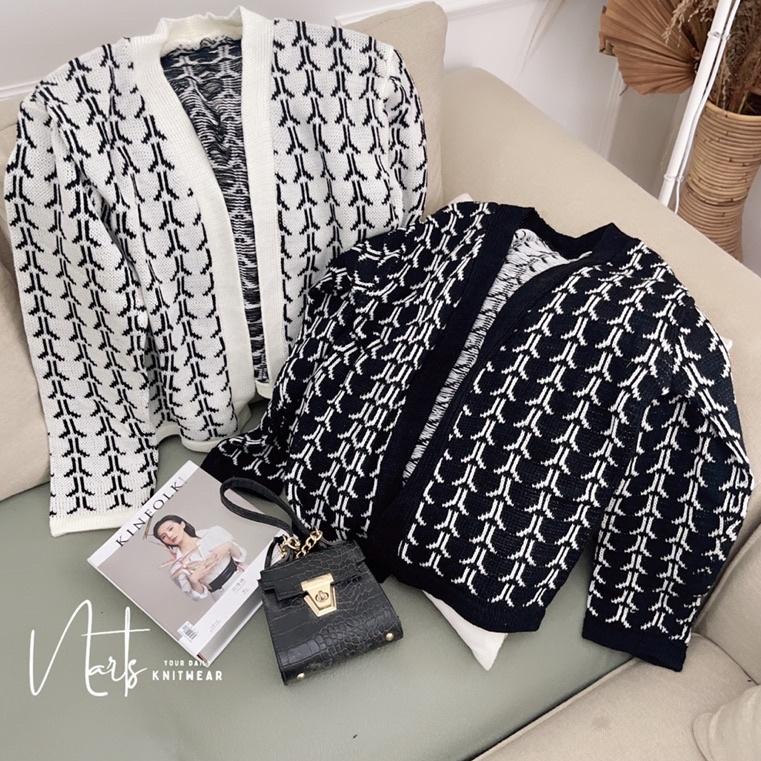 HARGA TERMURAAH Edrea Crop Cardy / Atasan Baju Rajut Wanita