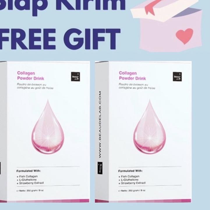 [BISA COD] ✨KEMASAN BEAUDELAB COLLAGEN DRINK BEAUDELAB Berkualitas 