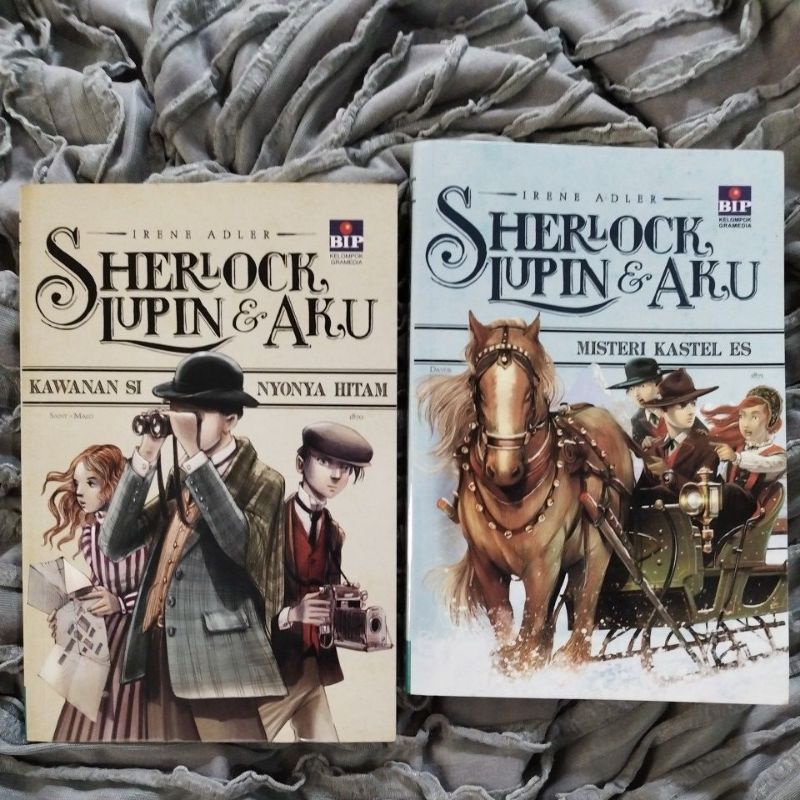 Irene Adler : Sherlock, Lupin dan Aku (Misteri Kastel Es) & Irene Adler : Sherlock, Lupin dan Aku 1 