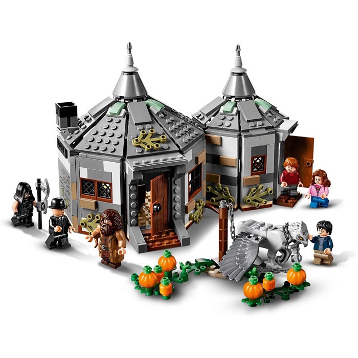 Terlaris Harry Potter Hagrid'S Hut: Buckbeak'S Rescue Hagrid Compatible Lego