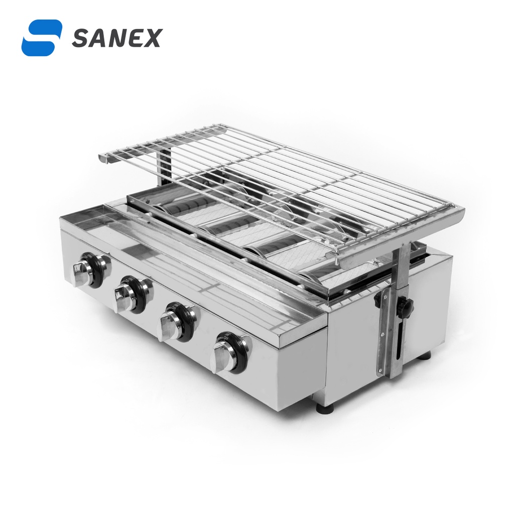 Sanex Kompor Gas Panggang BBQ Grill 4 Tungku SN KP 04