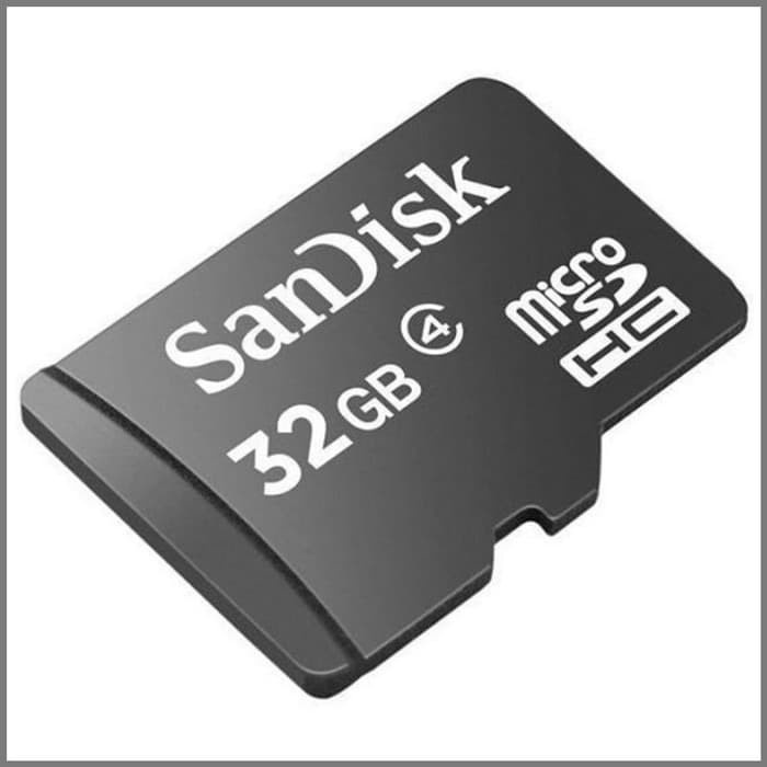 Micro SD MicroSD 32GB 32 GB Class 4 Sandisk Garansi resmi 5 tahun