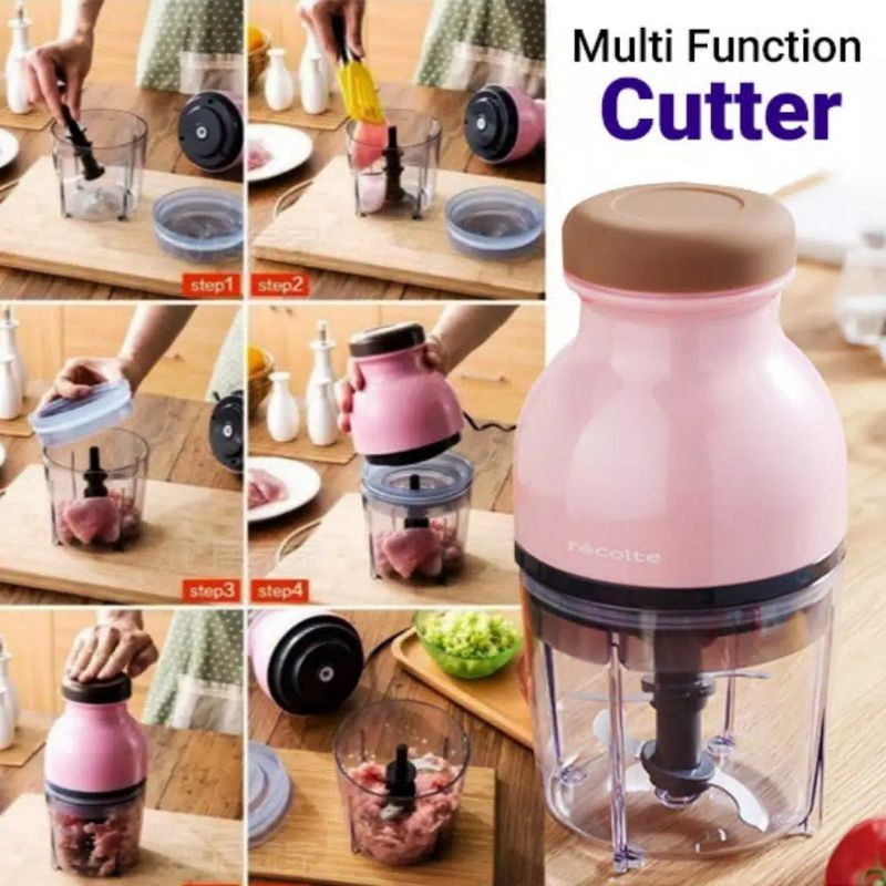 Capsule Cutter M191 Pemotong Blender Kapsul Buah Sayuran Daging Kacang Portable Mini Serba Guna