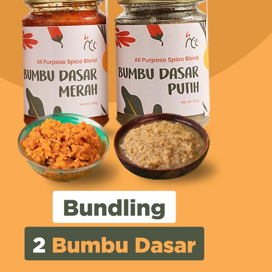 

♤ By NCC Bundling 2 Bumbu Dasar (Bumbu Dasar Merah & Bumbu Dasar Putih) ○