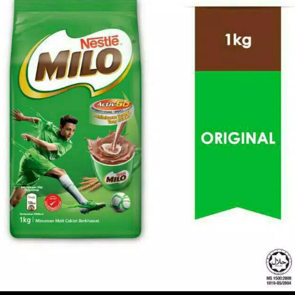 

Big Sale✯ Milo Bubuk 1Kg Malaysia Original B35 ➱