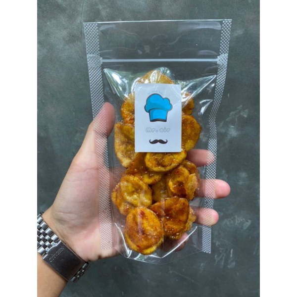 

Keripik Pisang pedas manis -+65gr