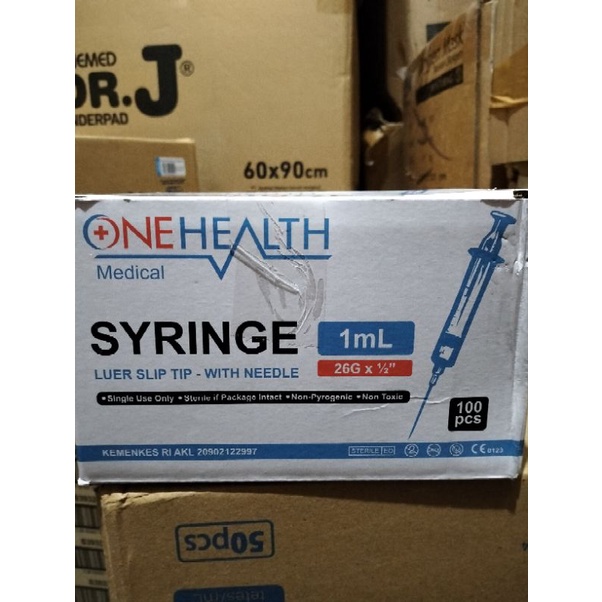 Spuit 1cc / Syringe / Speed 1cc - Onehealth