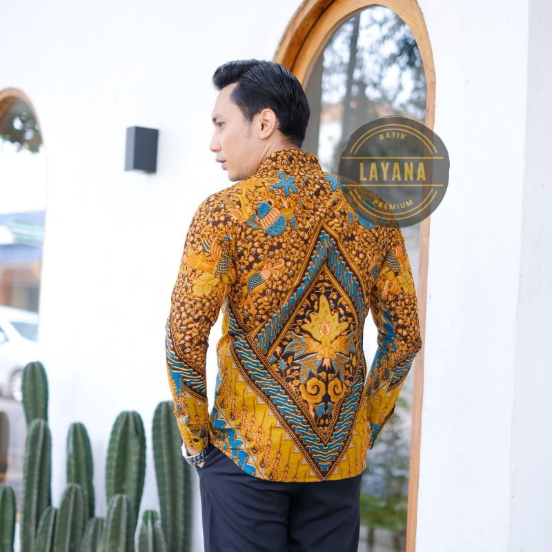 Kemeja Batik ParangClasic Premium Katun Primisima Baju Formal dan Non formal