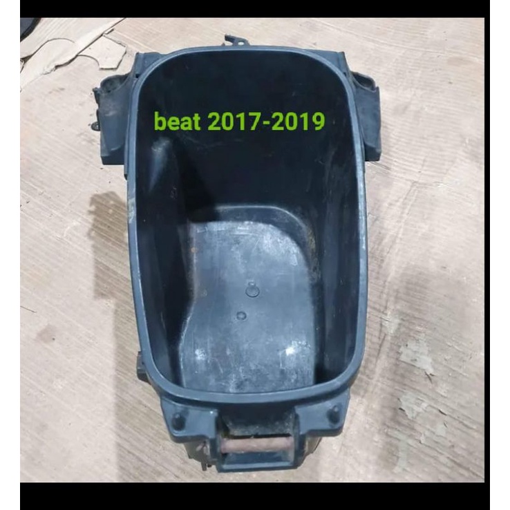 Bagasi jok beat fi 2017 smp 2019 ori lepasan motor