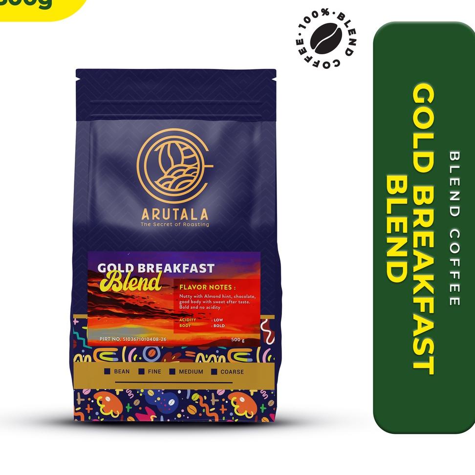 

[J8366Y] ARUTALA Kopi Gold Breakfast Blend 500 gram