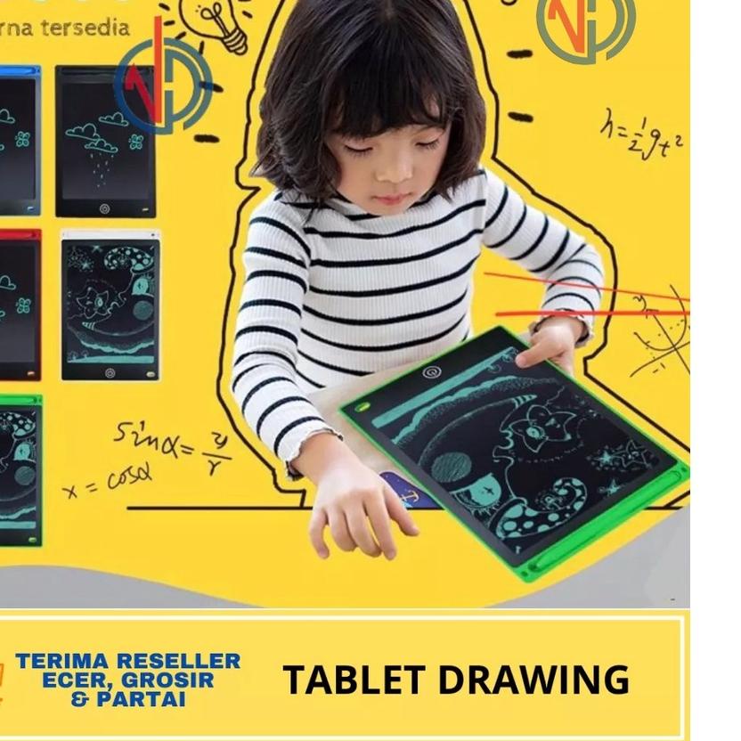 

Telah Hadir TABLET DRAWING PAPAN TULIS MENGGAMBAR LCD HAPUS WRITING BOARD TABLET DIGITAL LAYAR 8.5 INCH ANAK VD LY4..