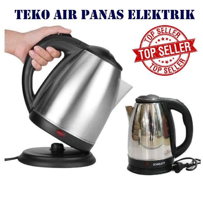 BISA COD - TEKO AIR PANAS ELEKTRIK TEKO LISTRIK - teko listrik pemanas air stainless - Teko Pemanas Air - Kettle Elektrik Kapasitas - Mug Listrik - Ketel Pemanas air