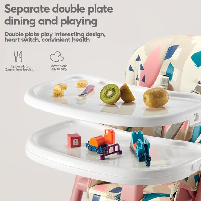 Bc Babycare Kursi Makan Portable High Chair Meja Lipat Kursi Tidur