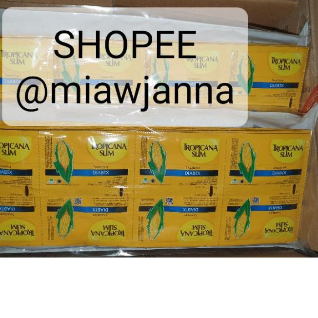 

➹ Gula Tropicana Slim Diabtx Sweetener 80 sachet ♩