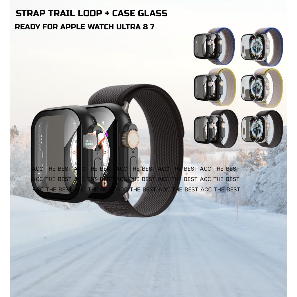 Tali iWATCH ULTRA TRAIL + CASE TEMPERED GLASS strap IWATCH 9 8 7 ultra 2