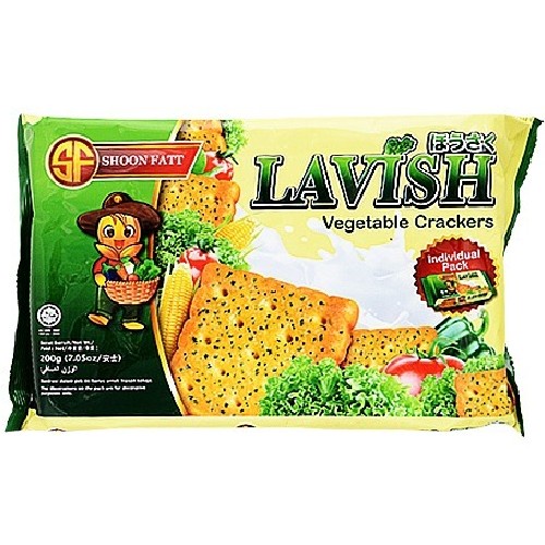 LAVISH VEGETABLE CRACKERS 200GR