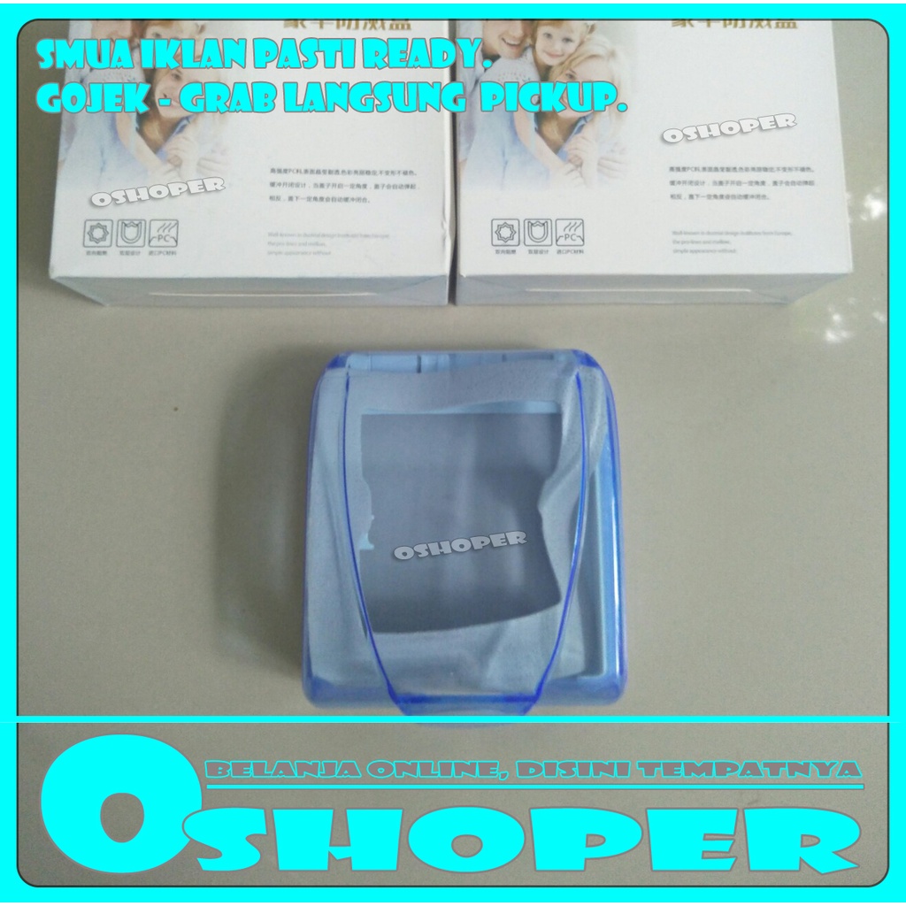 cover stop kontak dinding. pelindung stop kontak waterproof. tutup stop kontak cover. pengaman stop 