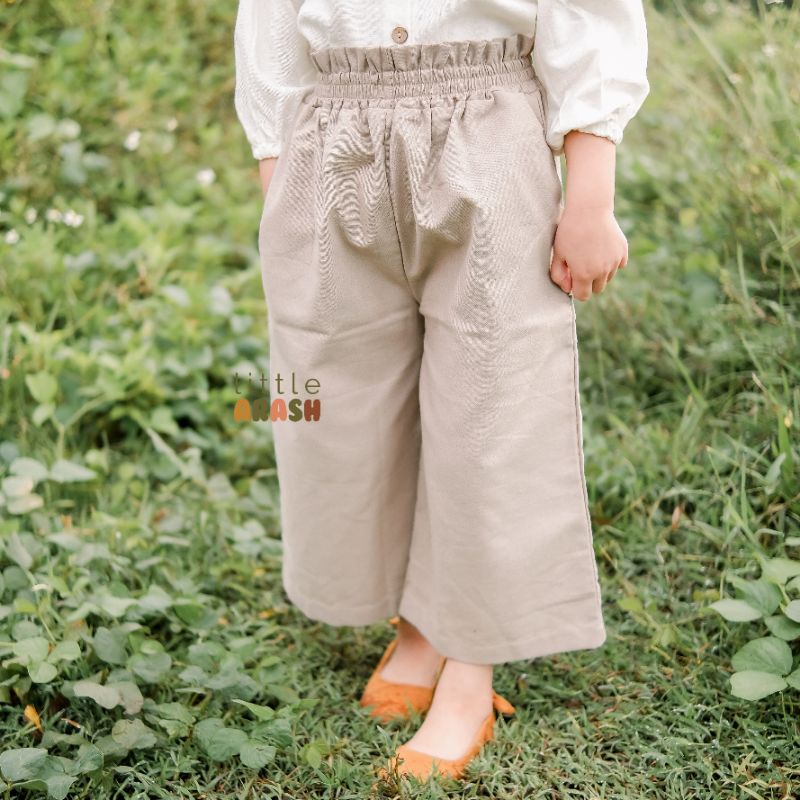 Little Arash | GRETHA Cullote Pants | Celana kulot anak perempuan