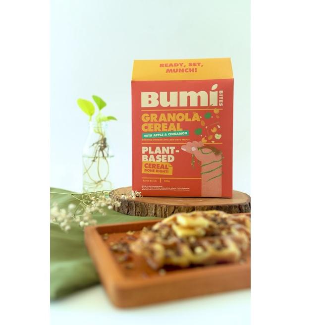 

✬ Bumi Bites Granola Cereal with Apple & Cinnamon 400 gram ♣