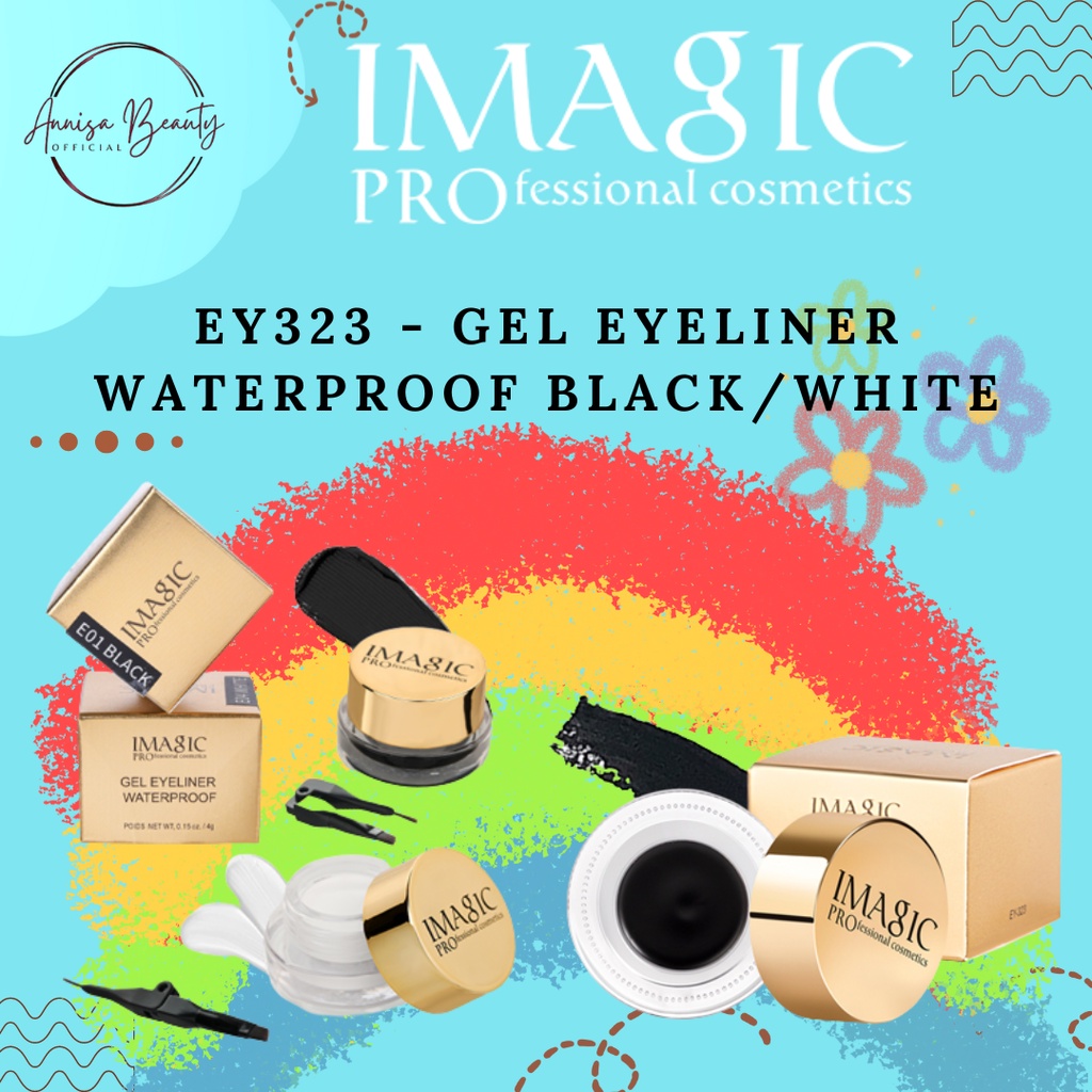 [100%ORIGINAL] EY-323 IMAGIC GEL EYELINER WATERPROOF