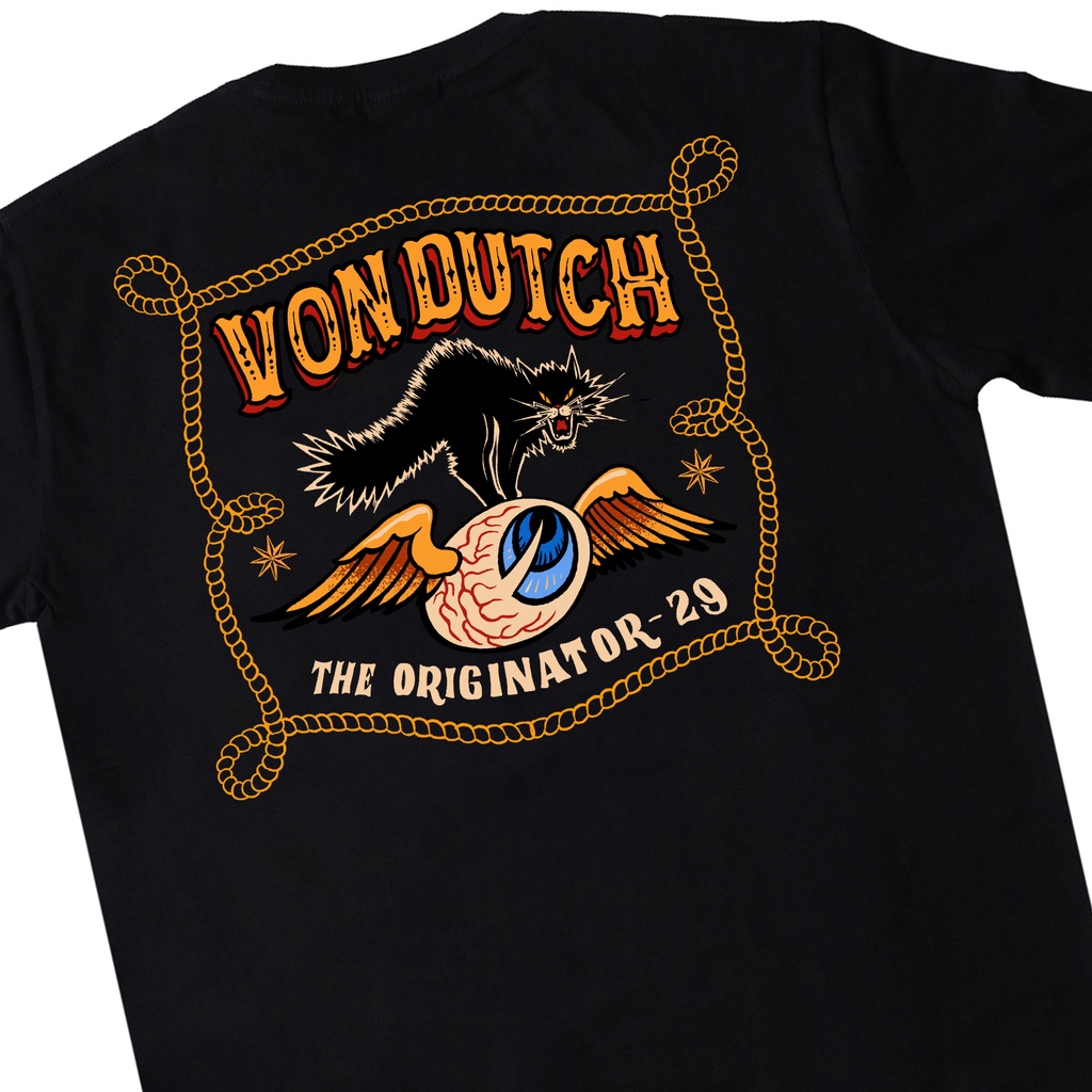 V0n Dutch Tshirt 0723 Black