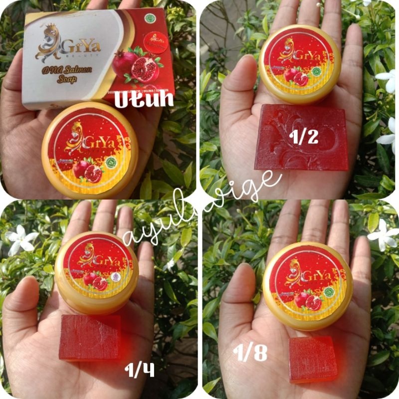 PAKET HEMAT GRIYA GRYA BEAUTY DNA SALMON DAN SABUN GRYA BEAUTY BPOM AMAN BUMIL BUSUI