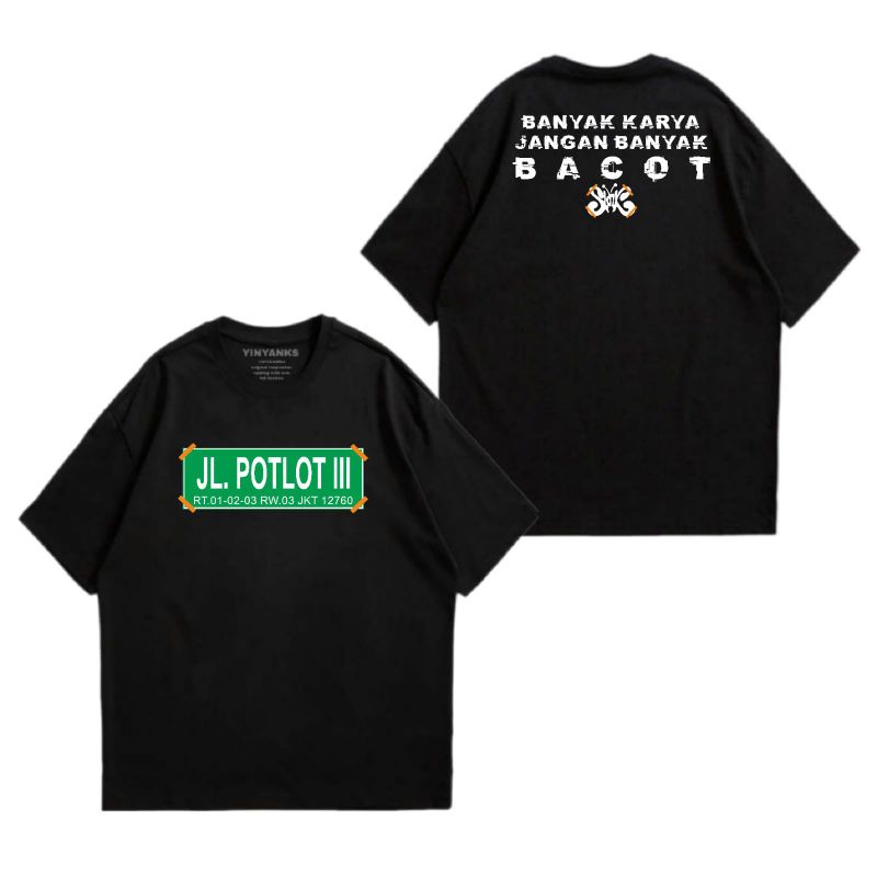 T-SHIRT SLANK / JL POTLOT / KAOS SLANK / BAJU SLANK / NGANGKANG STORE