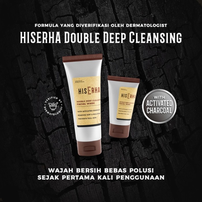 HIS ERHA Double Deep Cleansing Facial Wash