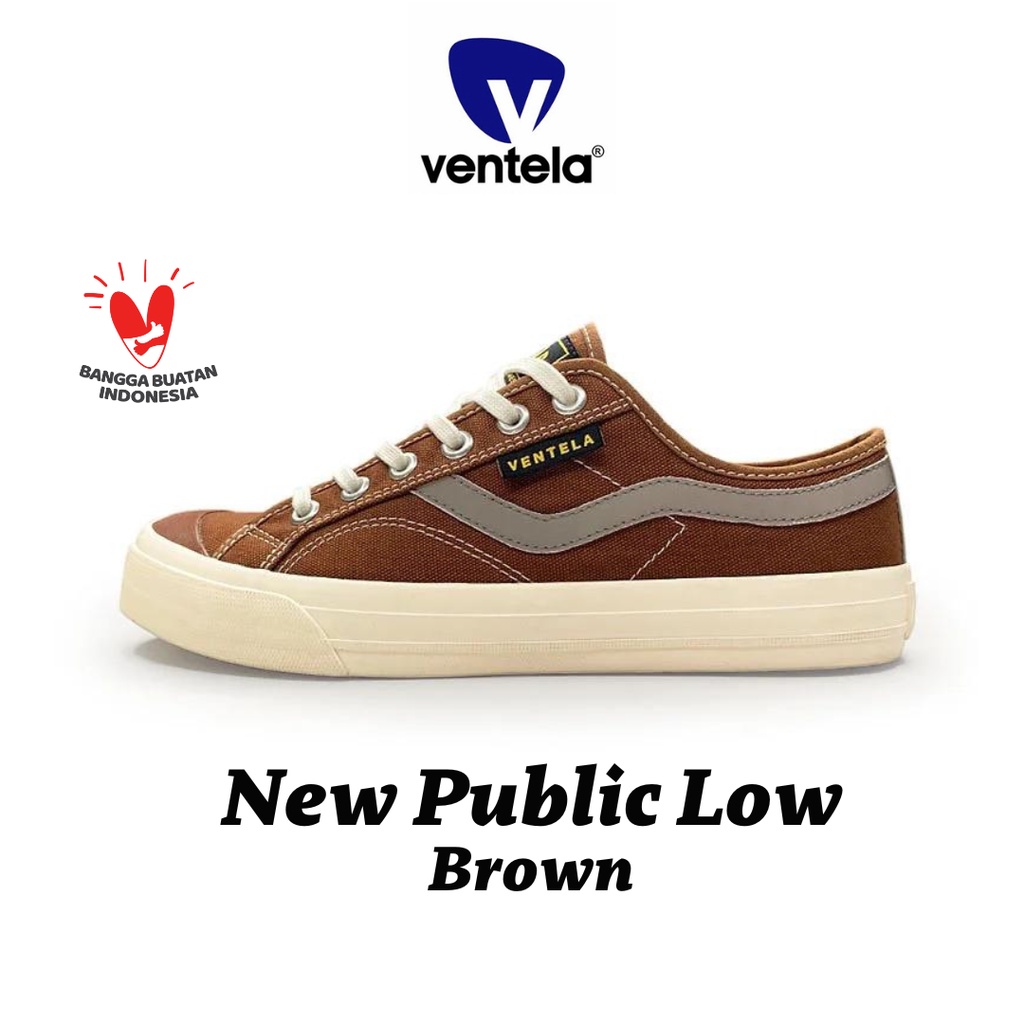 Ventela New Public Low Dark Brown [READY STOCK]