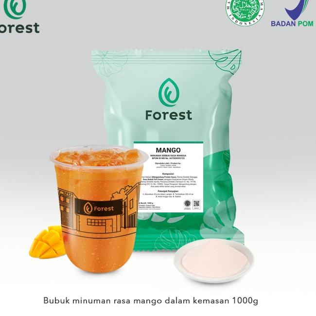 

Ready Stok Bubuk Minuman MANGO Powder - FOREST Bubble Drink