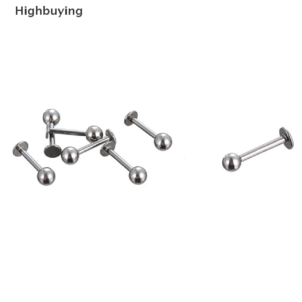 Hbid Perhiasan Tubuh Stainless Steel Alis Lidah Bar Labret Bibir Hidung Rings Glory