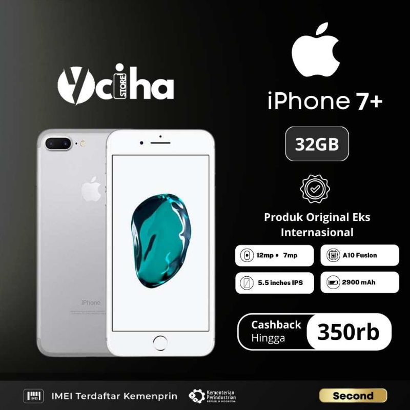 IPhone 7 Plus 32Gb Second Inter | IBox