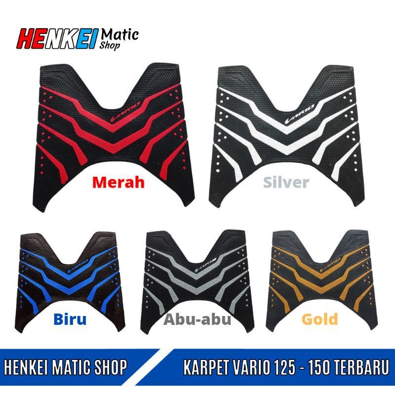 Karpet vario 125 cbs dan vario 150 new 2018