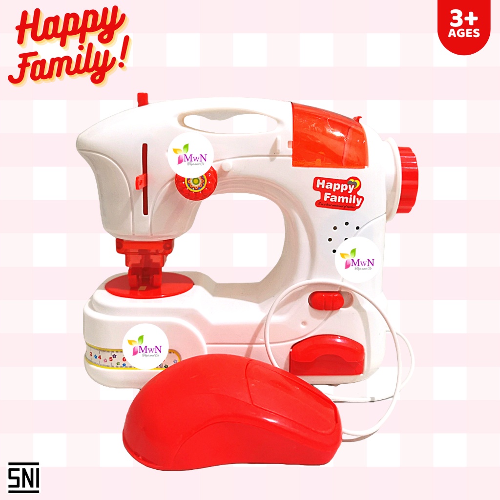 MWN Mainan Mesin Jahit Happy Family Play Set