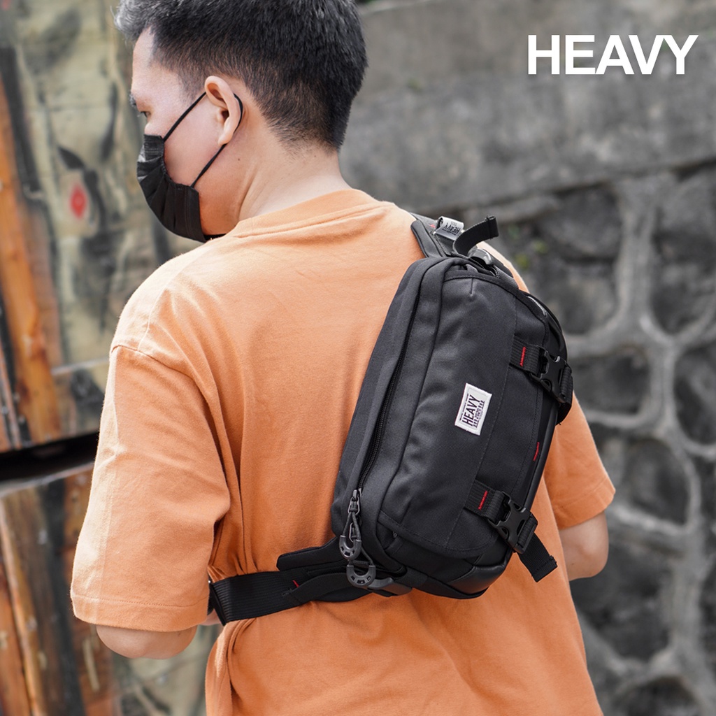 Heavy Terminator Glad Tas Waistbag Pria - Tas Pinggang Pria