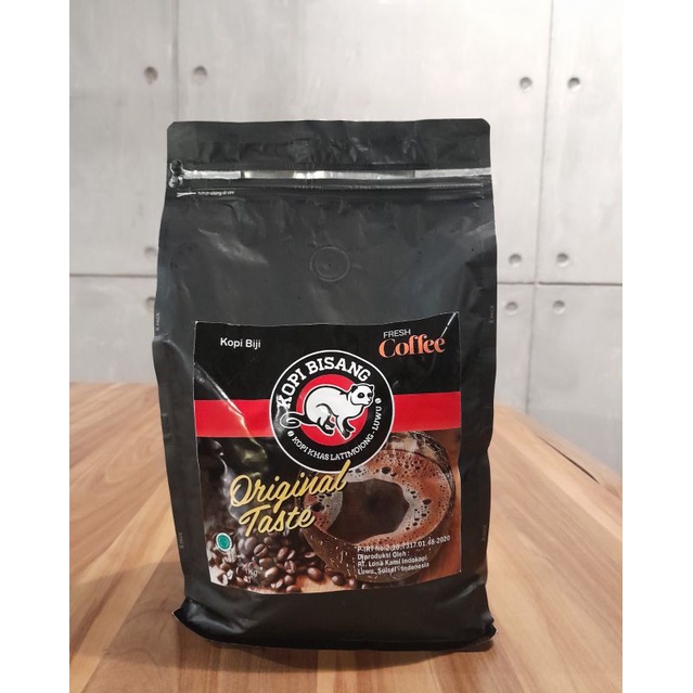 

Kopi Bisang - Biji Kopi Arabica 1kg