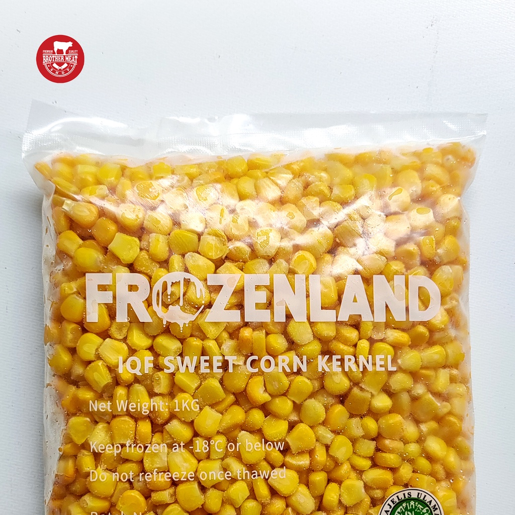 Frozenland Sweet Corn Kernel, Jagung Manis Pipil 1kg