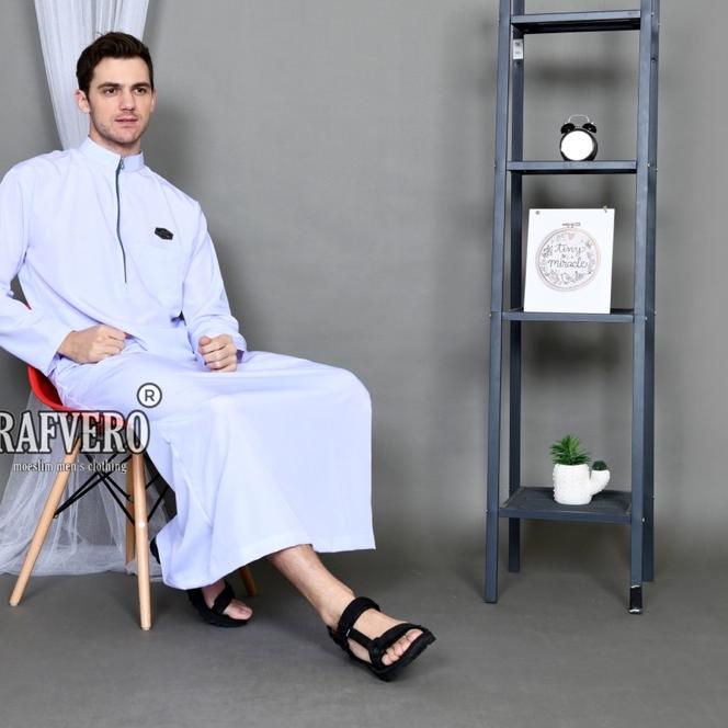 ➬ Gamis Polos / Gamis Polos Premium / Gmais Pria / Jubah Saudi Resleting / Gamis Pakistan Pria / Baj