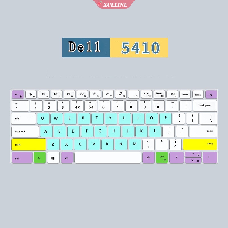 Cover Keyboard Untuk Dell Vostro 14Pro-5418 5310 5410stiker Aksesoris Laptop Pad Skin Film Pelindung Silikon Tahan Air [ZXL]