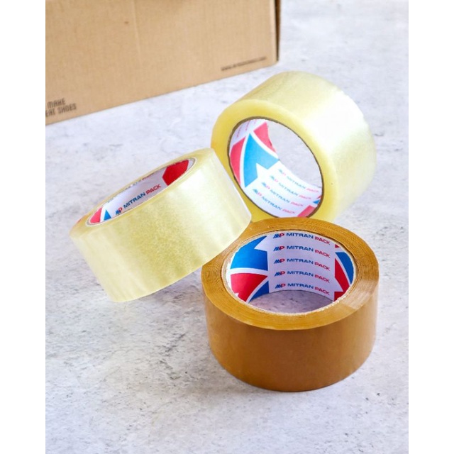 

Lakban 45mm × 100Y - Lakban Bening - Lakban Coklat - Isolasi Selotip