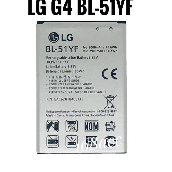 Serba Populer Baterai Batre LG G4 BL-51YF Battery LG G4 BL51YF BL 51YF Original Batrei LG H540 H810 