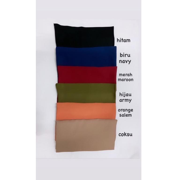 PALING AMPUH✌️>>> Jual kain RAYON VISCOSE polos 1 untuk gamis tunik gamis